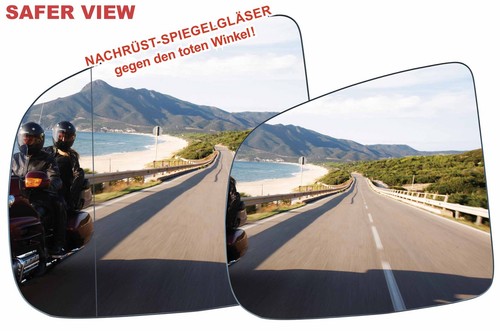 Spiegelglas gegen den toten