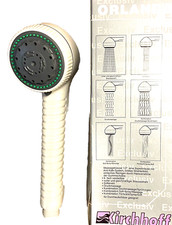 Brausekopf Duschkopf Handbrause 6-fach Weiß