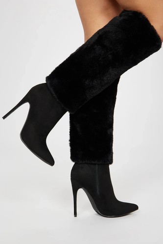 Kniehohe stiefel kunst - ***,