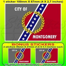 MONTGOMERY City Flag Alabama