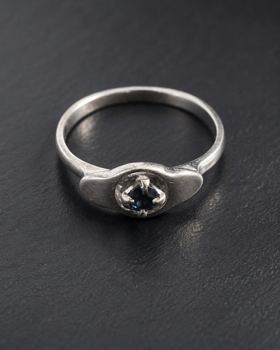 333 weißgold ring - 333,