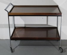 Opal Servierwagen Holz 70er