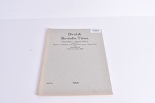 Notenbuch Anton Dvorak Slavische Tänze II Klavier, Piano Schott 4607, 09557/58 1