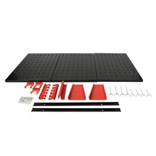 Werkzeugwand 120x60cm Lochwand Werkstattwand Werkzeuge Metall Lochplatte