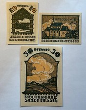 Notgeldscheine / Reutergeld -