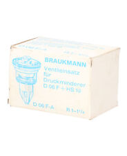 Braukmann D 06 F-A  1-1 1/4  Ventileinsatz für Druckminderer Valve insert for Pr