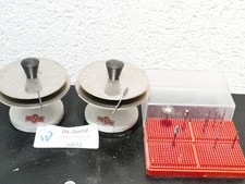 Restposten Bohrer Fräser Fräsköpfe Dental im Set mit 2 Desta Bohrerständer 6872