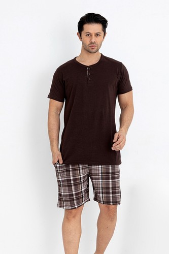 Herren pyjama set schlafanzug - set,