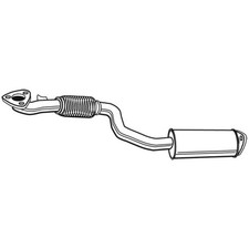 WALKER Vorschalldämpfer für