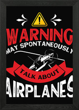 Flugzeug Pilot fliegt