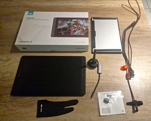 Huion kamvas grafiktablet - 13,
