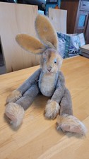grosser antiker Steiff Hase  Lulac 1950/60er Jahre mit Knopf