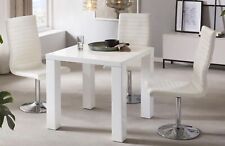 Esstisch Hochglanz weiß