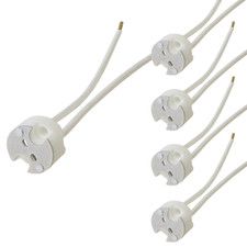 5x Lampenfassung G4 / GX5,3