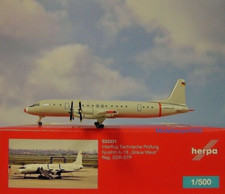 Herpa Wings 1:500  Ilyushin IL-18  Interflug  DDR-STP   533331  Modellairport500