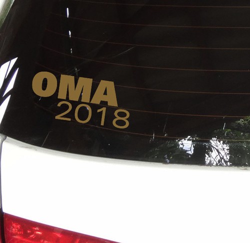 Oma 2021 aufkleber - oma,