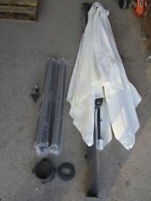 Sonnenschirm 3 x 3 ecru P/LATER Händler R03964