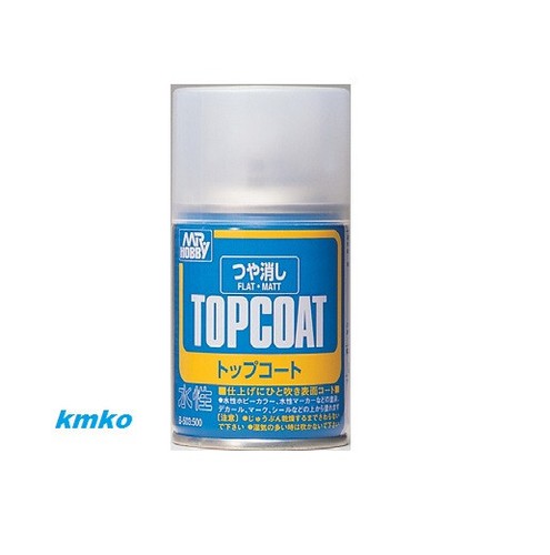 Kmko gunze hobby topcoat - mr.hobby, mr.topcoat