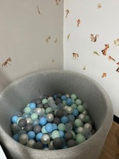 Kiddy Moon Baby Bällebad Mit Schaumstofffüllung