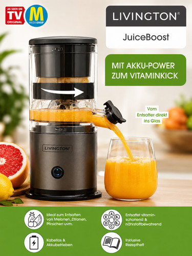 Livington juiceboost akku - juiceboost,