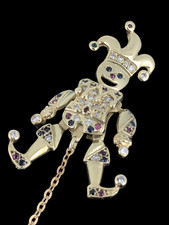 vintage Harlekin Anhänger