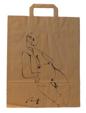 Akt Bambusfeder Zeichnung