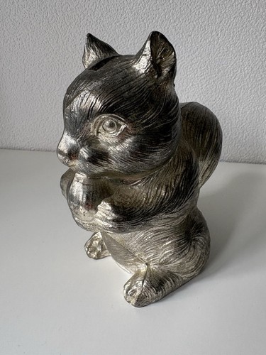 Eisen eichhörnchen spardose - eisen,