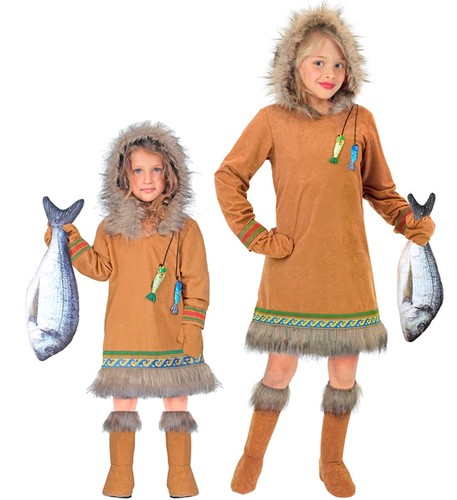Widmann eskimo hooded dress - eskimo, (hooded