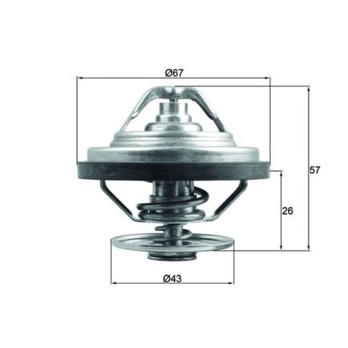 Thermostat kühlmittel mahle - thermostat,