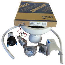 Jabsco Quiet Flush WC / 12 V / Restposten / Caravan / Boot (PR 40)