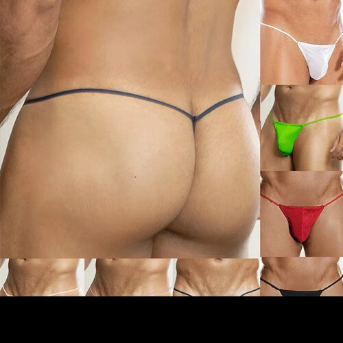 Herren tanga slip mit tasche - slip,