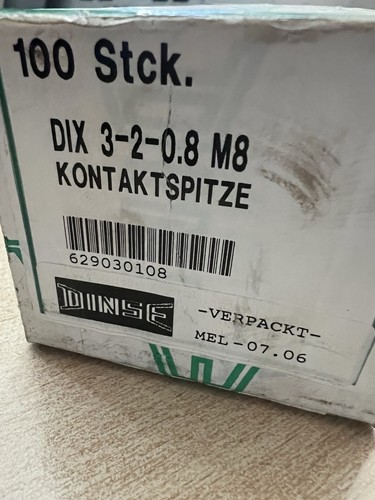 100x kontaktspitze stromdüse - 100x,