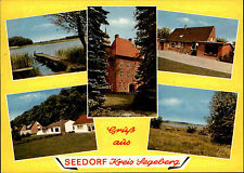 Gruss aus Seedorf Kreis Segeberg color Mehrbild-AK Postkarte gebraucht gelaufen