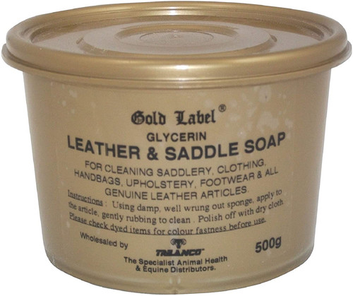 Gold label leder - gold,