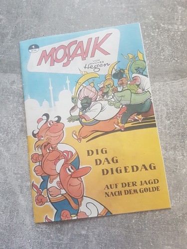 Umschlag mosaik digedags 1 - umschlag,