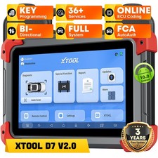 USED XTOOL D7 Profi KFZ OBD2 Diagnosegerät Scanner ALLE System ECU Codierung FCA