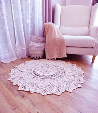 Neu Häkelteppich Makramee