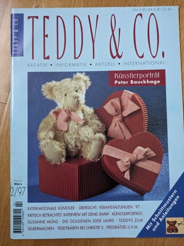 Teddy und zeitschrift - teddy,