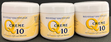 BIO-VITAL Q10 Hautpflege Creme 3 x 125 ml Coenzym  Allantoin Gesicht  Dekollete