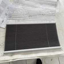 Plissees 50x100cm muster grau - 50x100cm,