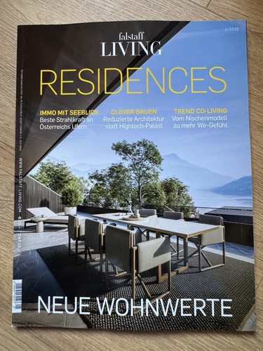 Zeitschrift falstaff living - zeitschrift,