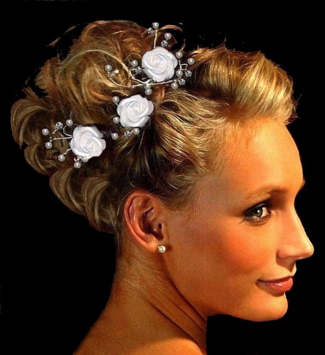 Rosen haarschmuck - x,