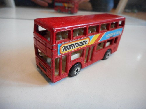 Matchbox london bus rot - bus, in