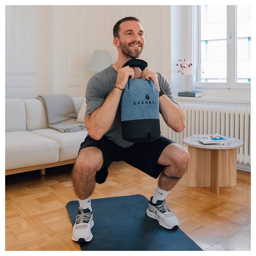 Exerbell faltbarer kettlebell - faltbarer,
