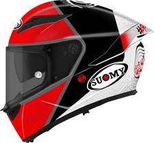 Suomy Stellar 2 Bagnaia Replica 2022 Motorradhelm (Rot/Schwarz/Weiß) Gr: S (55)