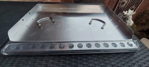 Edelstahl grillplatte gasgrill - edelstahl,