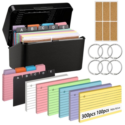Karteikarten set box 400 - 400, a6