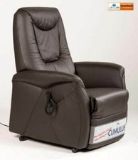 Himolla Sessel 9771 / 26 Y Aufstehhilfe - 2 Motor Fernsehsessel Leder Braun NEU