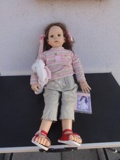 KATJA SCHNEIDER -KUNZ KÜNSTLERPUPPE SVENIA Nr 181/500 Höhe 85 cm Nr 32