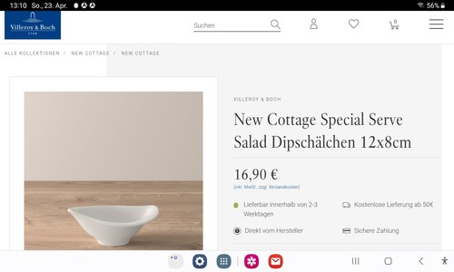 Villeroy boch new cottage - &,